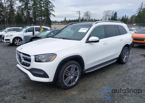 2021 Mercedes-Benz Gls 450 4Matic z USA, uszkodzony, nr VIN 4JGFF5KE8MA559192